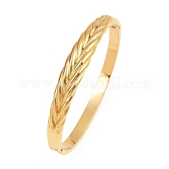 Шарнирные браслеты из нержавеющей стали 304 для женщин&nbsp;BJEW-C114-07G