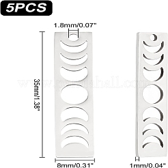 5 шт. подвески из нержавеющей стали 201&nbsp;STAS-DC0009-52