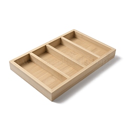 Бамбуковая подставка с 4 сеткой для очков&nbsp;ODIS-WH0029-56