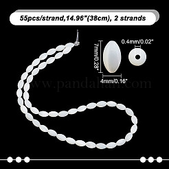 2 нити натуральных ракушечных бусин нити DIY-NB0012-09