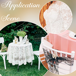 3 ярд полиэфирная вышивка цветок сетчатая ткань&nbsp;DIY-GF0011-37A