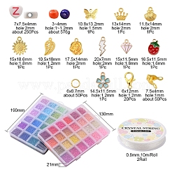 Набор для изготовления украшений с буквами и бисером своими руками&nbsp;DIY-YW0005-44-A