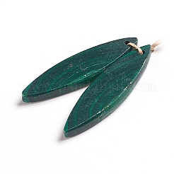 Природного малахита подвески&nbsp;G-G827-01C