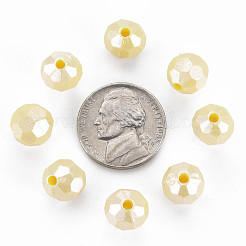 Непрозрачные акриловые бусины&nbsp;MACR-S373-69-A04