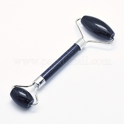 Массажер для лица из синтетического синего золота&nbsp;MRMJ-G009-15P