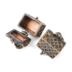 Латунные подвески коробки молитве&nbsp;KK-24X16-AB