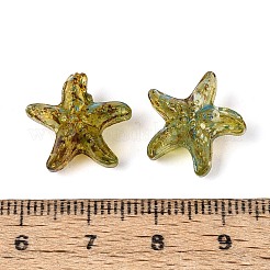 Прозрачные стеклянные бусины пикассо&nbsp;SEED-N012-02A