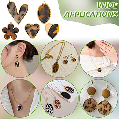 5 шт. 5 стиля подвески из нержавеющей стали 304&nbsp;STAS-PH0006-78