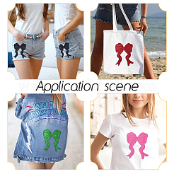 Полиэстер гладить/пришивать заплатки&nbsp;DIY-WH0595-01A