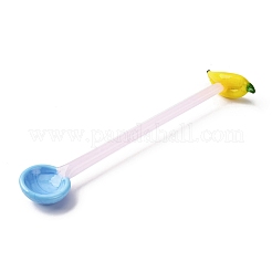 Стеклянные ложки для фруктов ручной работы&nbsp;AJEW-A067-01C