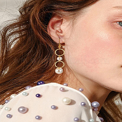 10 шт. латунные текстурированные открытые соединительные кольца&nbsp;KK-LP0004-39