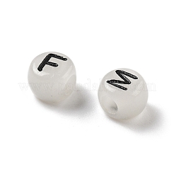 Светящиеся прозрачные акриловые бусины&nbsp;LACR-282-01B