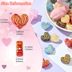 50шт непрозрачные акриловые бусины с покрытием&nbsp;MACR-CJ0001-89