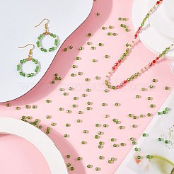 1000шт граненые биконусы из стекла&nbsp;EGLA-SP0001-32C