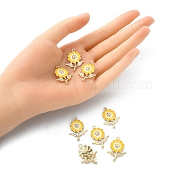 8 шт. Подвески из сплава с эмалью&nbsp;ENAM-YW0002-31H