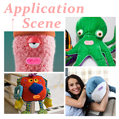 36шт. 6 цвета бархатная кукольная губа&nbsp;FIND-FH0016-47A