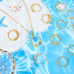 Подвески из сплава с покрытием на тему океана&nbsp;FIND-SC0014-95