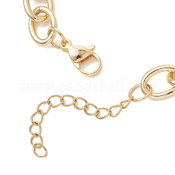 Латунные кабельные цепи браслеты для женщин&nbsp;BJEW-JB12983