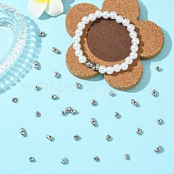 36 шт. 6 стиля бусин из нержавеющей стали 304&nbsp;STAS-CJ0002-90