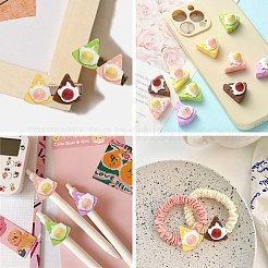 30 шт. кабошоны из непрозрачной смолы для декодирования&nbsp;RESI-CJ0002-71