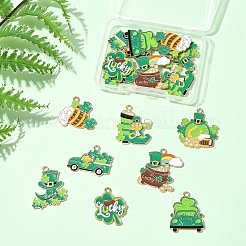 16 шт. 8 стиля подвески из сплава ко дню Святого Патрика&nbsp;ENAM-FS0002-85