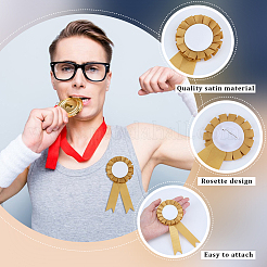 12 шт. железные значки в форме наградной ленты&nbsp;JEWB-CP0001-52