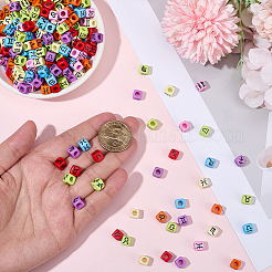 300 шт. Непрозрачные акриловые бусины&nbsp;OACR-SC0002-68