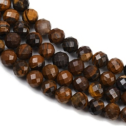 Природных тигровый глаз бисер нитей&nbsp;LS-G-L628-B03-6mm