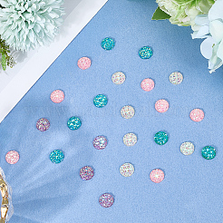 5 набор из 200 прозрачных смоляных кабошонов&nbsp;CRES-SP0001-04B