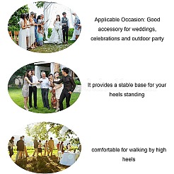 15 пара 3 размера ТПУ (термопластичные уретаны) защита для высокого каблука&nbsp;FIND-GF0001-47B