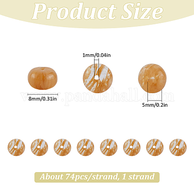 1 нить арбузный камень стеклянные бусины нити&nbsp;G-SP0001-13-1