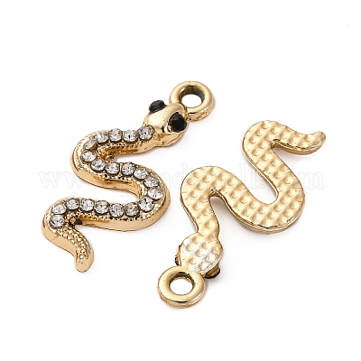 Подвески из сплава и страза&nbsp;LS-PALLOY-S052-07G-1