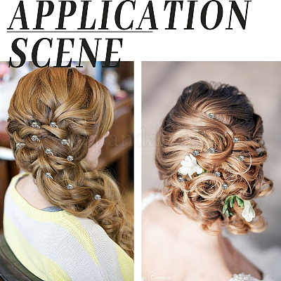 60 шт. спиральная шпилька для волос&nbsp;OHAR-SP0001-11-1