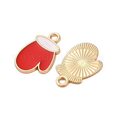 Рождественские эмали сплава подвески&nbsp;LS-ENAM-K080-01B-G-1