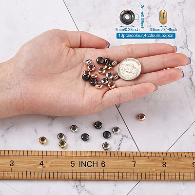 Латунные бусины&nbsp;KK-KS0001-17-NR-1