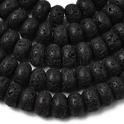 Бусы из натуральной лавы&nbsp;G-A280-A18-03-1