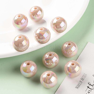 Непрозрачные акриловые бусины MACR-S370-D16mm-34-1