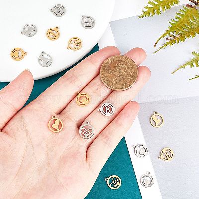 16 шт. 4 стиля подвески из нержавеющей стали 304 STAS-SC0002-65-1