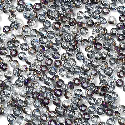 Стеклянные бусины ирис&nbsp;SEED-Z001-B-D04-1