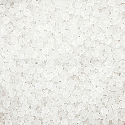 Матовые цветные стеклянные бусины&nbsp;GLAA-H030-09A-1