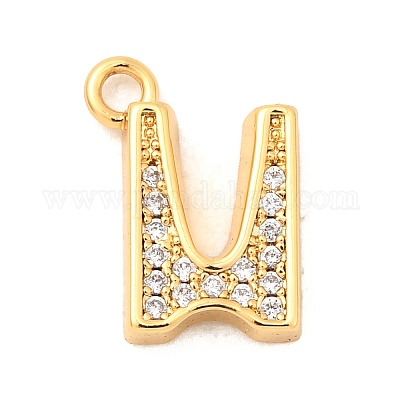 Латунные микро проложить кубического циркония подвески KK-C117-12G-U-1
