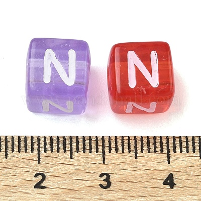 Прозрачные акриловые бусины&nbsp;MACR-K365-07N-1