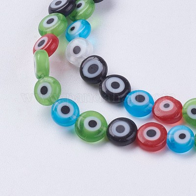 Ручной сглаза бусины бисер нитей&nbsp;LAMP-J089-A01-1