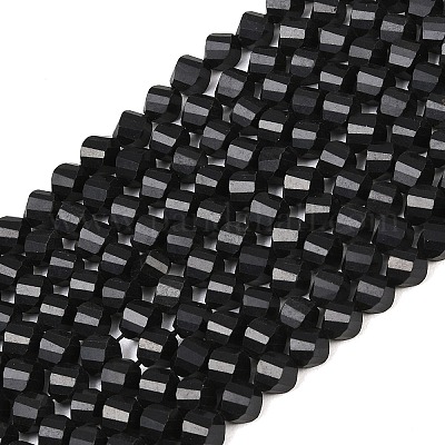 Бусы из натурального шунгита&nbsp;G-P611-C35-01-1