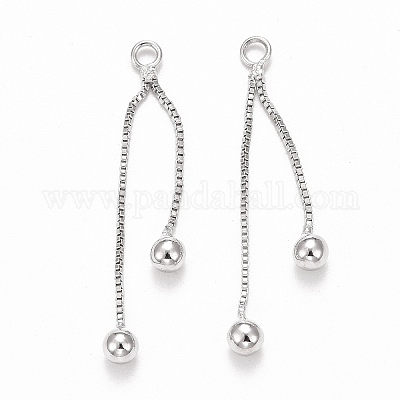 Подвески с кисточками из латуни&nbsp;LS-KK-C236-02P-1