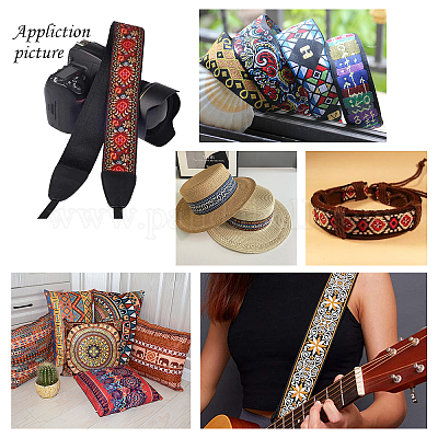 Вышивка полиэфирными лентами&nbsp;OCOR-WH0064-13J-1