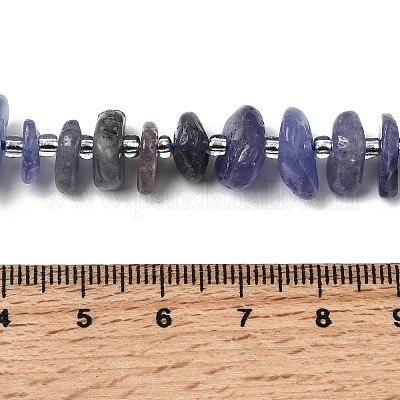 Натуральный танзанит бисер пряди&nbsp;G-L649-C07-01-1