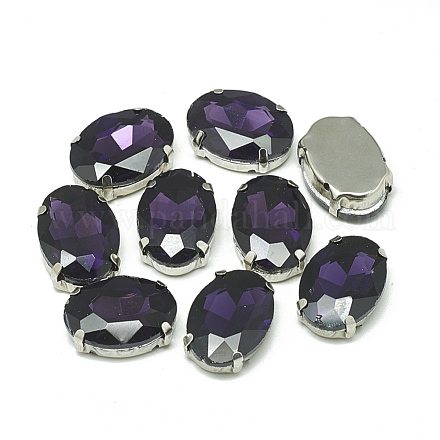 Шить на горный хрусталь RGLA-T091-10x14mm-16P-1