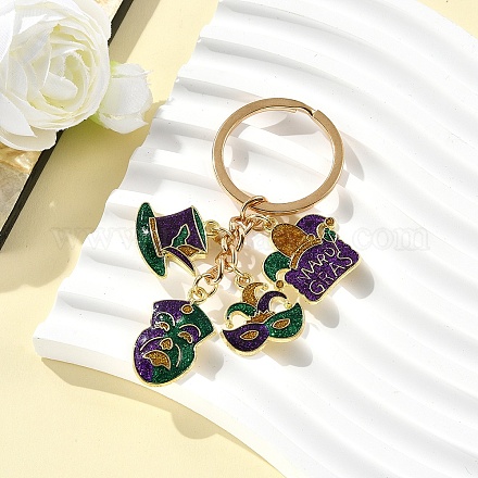 Брелок из эмалевого сплава&nbsp;KEYC-YW00187-02-1