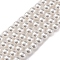 Baking Painted Pearlized Glass Pearl Round Bead Strands, White, 6mm, Hole: 0.8mm, about 66pcs/strand, 15.75''(40cm)